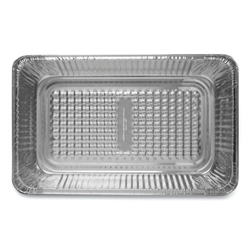 Food Trays, Containers, and Lids | Handi-Foil 8540 12.81 in. x 20.75 in. x 3.19 in. JIF-FOIL Full-Steam Table Pan (50/Carton) image number 0