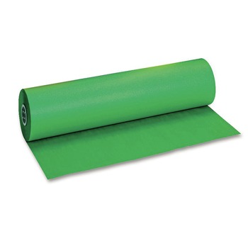 Pacon P101202 36 in. x 1000 ft. 40 lb Cover Weight Decorol Flame Retardant Art Rolls - Tropical Green (1-Roll)