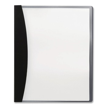 GBC W21533 8.5 in. x 11 in. Report Cover with Hidden Swing Clip - Frosted/Black