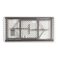 Clearance Center | Alera 65600 72 in. x 30 in. x 29 in. Square Edge Resin Rectangular Folding Table - Platinum image number 4