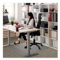 Office Chair Mats | Floortex ER1115223ER Cleartex Ultimat 48 in. x 60 in. Polycarbonate Chair Mat for Low/Medium Pile Carpet - Clear image number 6