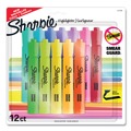 Back to School Sale | Sharpie 2157492 Chisel Tip Tank Style Highlighters - Assorted Ink Colors/Assorted Barrel Colors (12/Pack) image number 0