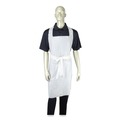 Food Service | AmerCareRoyal RPA20HW 28 in. x 46 in. 1.77 mil Heavyweight Poly Aprons - One Size Fits All, White (500/Carton) image number 1