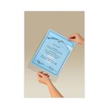 Sheet Protectors | Scotch WL854C 8.5 in. x 11 in. Removable Interlocking Fasteners Plastic Display Pocket - Clear image number 5