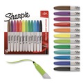 Permanent Markers | Sharpie 30075PP Fine Bullet Tip Permanent Markers - Assorted Colors (12/Pack) image number 0