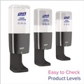 Hand Sanitizers | PURELL 8324-E1 ES10 4.33 in. x 3.96 in. x 10.31 in. Automatic Hand Sanitizer Dispenser - Graphite image number 3