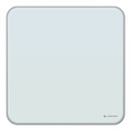 White Boards | U Brands 3690U00-01 12 x 12 Cubicle Glass Dry Erase Board - White Surface image number 0