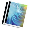 Sheet Protectors | Fellowes Mfg Co. 5222801 11 in. x 8.5 in. 31-60 Sheet Capacity Unpunched Thermal Binding System Presentation Covers - Clear (10/Pack) image number 1