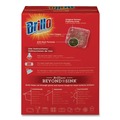 Sponges & Scrubbers | Brillo 23310 2.5 in. x 3 in. Steel Wool Soap Pads - Gray/Pink (12/Carton) image number 1