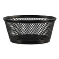 Back to School Sale | Universal UNV20014 4.38 in. x 2 in. Steel Mesh Storage Dish - Jumbo, Black image number 0