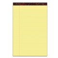 Notebooks & Pads | Ampad 20-030R Gold Fibre 8.5 in. x 14 in. Wide/Legal Ruled Writing Pads - Canary Yellow (1-Dozen) image number 0
