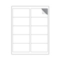 Labels | MACO MML-1000 2 in. x 4 in. Cover-All Opaque Laser/Inkjet Shipping Labels - White (1000/Box) image number 2