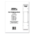 File Folders | Tabbies 68801 9.63 in. x 2 in. File Pocket Handles - Yellow/White (48/Pack) image number 4