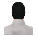 Safety & First Aid | Ergodyne 16812 N-Ferno 6812 One Size Fits Most Rib Knit Beanie - Black image number 9