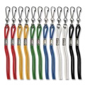 Label & Badge Holders | Champion Sports 126ASST 20 in. Long Metal J-Hook Fastener Lanyard - Assorted Colors (1-Dozen) image number 7