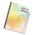 Back to School Sale | Fellowes Mfg Co. 5224301 Unpunched 11 in. x 8.5 in. Futura Presentation Covers for Binding Systems - Frost (25/Pack) image number 1