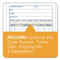 Notebooks & Pads | Adams DC4705 4.19 x 6.69 Two-Part Carbonless Sales Order Pad with 12 Lines, 50 Forms Total image number 4