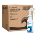 Cleaning & Janitorial Supplies | Boardwalk 038600-12ESSN 32 oz. Bottle Mold and Mildew - Floral Scent (12/Carton) image number 0