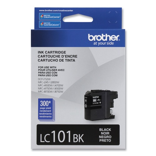 Ink & Toner | Brother LC101BK LC101BK Innobella 300 Page-Yield Ink - Black image number 0
