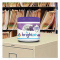 Odor Control | BRIGHT Air 900014 14 oz. Jar Super Odor Eliminator - Lavender and Fresh Linen/Purple image number 2