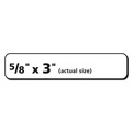 Labels | Avery 06577 Durable 0.63 in. x 3 in. Permanent ID Labels with TrueBlock Technology - White (32/Sheet, 50-Sheet/Pack) image number 1