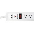 Surge Protectors | Innovera IVR71654 7 AC Outlets 4 ft. Cord 1080 Joules Surge Protector - White image number 1