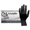Cleaning Gloves | HOSPECO GL-N105FX ProWorks GrizzlyNite Nitrile Gloves - X-Large Black (1000/Carton) image number 0