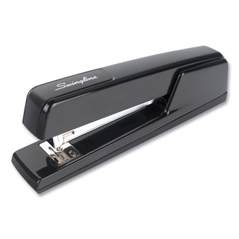 Swingline S7074701G 747 30-Sheet Capacity Classic Full Strip Stapler - Black