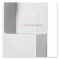 Desktop Organizers | Deflecto 79803 13.75 x 3.63 x 13.94 Plastic Suggestion Box Literature Holder with Locking Top - White image number 5