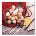 Batteries | Dart C32DER 9.4 in. x 6.8 in. x 2.1 in. 32 oz. ClearPac Plastic Containers (504/Carton) image number 4