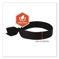 Safety & First Aid | Ergodyne 12332 Chill-Its 6700 One Size Fits Most Cooling Bandana Polymer Tie Headband - Black image number 6