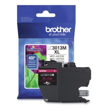 Brother LC3013M 400 Page-Yield High-Yield Ink - Magenta