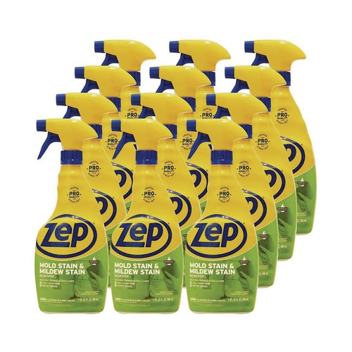 Cleaning & Janitorial Supplies | Zep Commercial ZUMILDEW32 32 oz. Spray Bottle Mold Stain and Mildew Stain Remover (12/Carton) image number 0