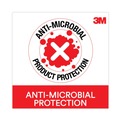 Mouse Pads & Wrist Support | 3M MW309LE 8.6 in. x 6.75 in. Antimicrobial Gel Compact Mouse Pad with Wrist Rest - Black image number 6