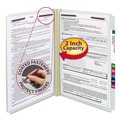 File Folders | Smead 19910 2 in. Expansion Recycled Pressboard Fastener Folders with Two SafeSHIELD Fasteners - Legal Size/Gray-Green (25/Box) image number 8
