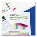 Highlighters | Avery 24010 HI-LITER Desk-Style Chisel Tip Highlighters - Fluorescent Pink Ink/Black Barrel (1-Dozen) image number 9
