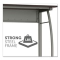 Office Desks & Workstations | Linea Italia LITTR742MOC Trento Line 59.13 in. x 23.63 in. x 29.5 in. Rectangular Desk - Mocha image number 5