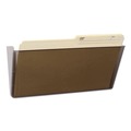 File Folders | Storex 70326U06C 16 in. x 4 in. x 7 in. Unbreakable Magnetic Wall Legal/Letter File - Smoke image number 0