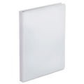 Binders | Office Impressions OFF-82232 11 in. x 8.5 in. 0.5 in. Capacity 3 Rings Economy Round Ring View Binder - White image number 0