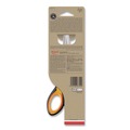 Arts & Crafts Supplies | Maped Helix 697710 8.25 in. Long Ultimate Soft Grip Multipurpose Scissors - Straight Orange/Black Handle image number 3