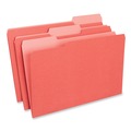 File Folders | Universal UNV15303 1/3-Cut Tabs Interior File Folders - Legal Size, Red (100/Box) image number 1