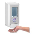 Soap Dispensers | PURELL 5130-01 CS4 4.88 in. x 8.8 in. x 11.38 in. 1,250 mL Push-Style Soap Dispenser - White (1/Carton) image number 1