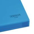 File Folders | Smead 89522 9.75 x 11.63 Open-Side (Horizontal) Poly String and Button Interoffice Envelopes - Transparent Blue (5/Pack) image number 1