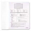 Back to School Sale | Mead 09910 9.75 in. x 7.5 in. Sheets Wide/Legal Rule Composition Book - Black Cover image number 4