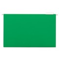File Folders | Universal UNV14217EE 1/5 Cut Tab Legal Size Deluxe Color Hanging File Folders - Bright Green (25/Box) image number 2