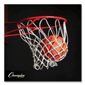 Breakroom Supplies | Champion Sports RBB4 No. 6 Intermediate Size Rubber Sports Ball For Basketball - Orange image number 4