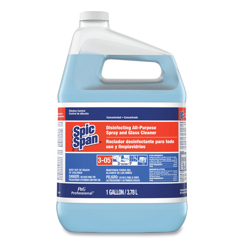 All-Purpose Cleaners | Spic and Span 32538 1 Gallon Concentrated Disinfecting All-Purpose Spray and Glass Cleaner (2/Carton) image number 0