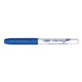 Washable Markers | BIC GDE11 BLU Intensity Low Odor Dry Erase Marker - Fine Bullet Tip/Blue (1-Dozen) image number 2
