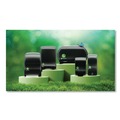 Paper Towel Holders | San Jamar T8000REBK 9.1 in. x 14.4 in. x 11.8 in. Ecological Automatic Towel Dispenser - Black image number 3