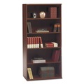 Office Filing Cabinets & Shelves | Bush WC24414 35.63 in. x 15.38 in. x 72.78 in. Series C Collection Five-Shelf Bookcase - Hansen Cherry image number 4